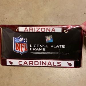 Arizona Cardinals License Plate Frame OFFICIAL NFL